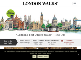 'walks.com' screenshot
