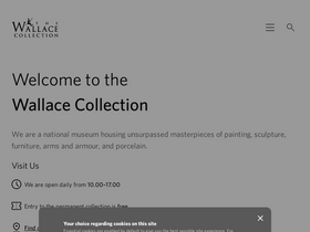 'wallacecollection.org' screenshot