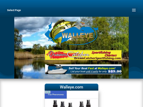 'walleye.com' screenshot