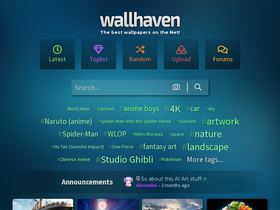 'wallhaven.cc' screenshot