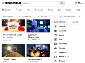 'wallpaperboat.com' screenshot