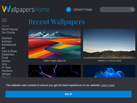 'wallpapershome.com' screenshot