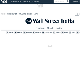 'wallstreetitalia.com' screenshot