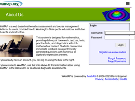 'wamap.org' screenshot