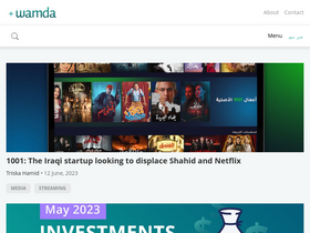 'wamda.com' screenshot