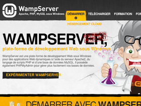 'wampserver.com' screenshot