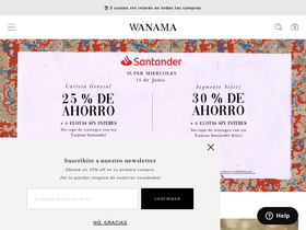 'wanama.com' screenshot