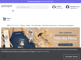 'wanapix.fr' screenshot