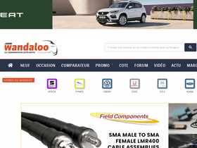 'wandaloo.com' screenshot