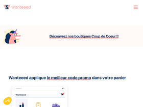 'wanteeed.com' screenshot