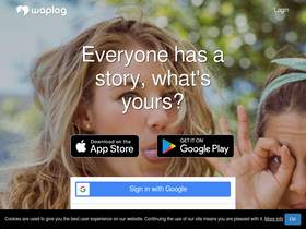 'waplog.com' screenshot