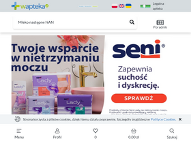 'wapteka.pl' screenshot