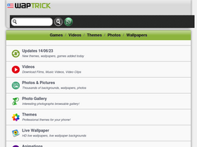 'waptrick.com' screenshot