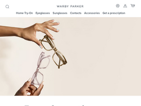 'warbyparker.com' screenshot