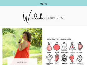 'wardrobeoxygen.com' screenshot