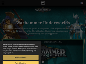 'warhammerunderworlds.com' screenshot