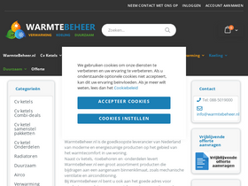 'warmtebeheer.nl' screenshot
