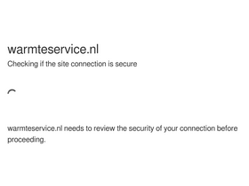 'warmteservice.nl' screenshot
