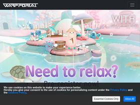 'warpportal.com' screenshot