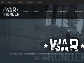 'warthunder.com' screenshot
