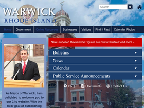 'warwickri.gov' screenshot