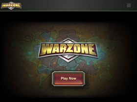 'warzone.com' screenshot