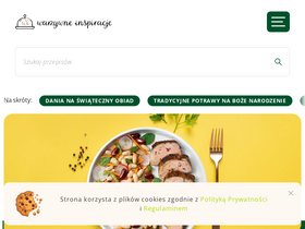 'warzywneinspiracje.pl' screenshot