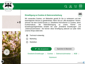 'waschbaer.de' screenshot