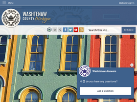 'washtenaw.org' screenshot