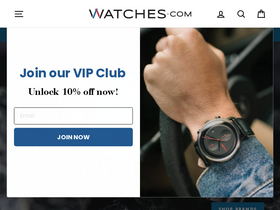 'watches.com' screenshot