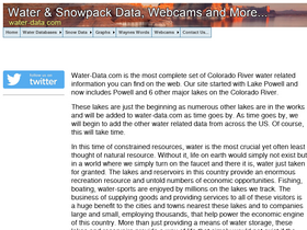 'water-data.com' screenshot