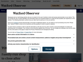 'watfordobserver.co.uk' screenshot