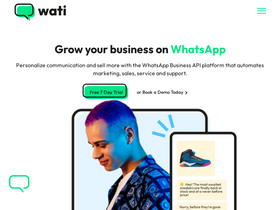 'wati.io' screenshot