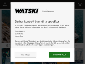 'watski.se' screenshot