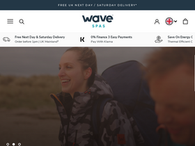 'wavespas.com' screenshot