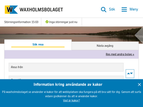'waxholmsbolaget.se' screenshot
