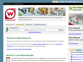 'waymarking.com' screenshot