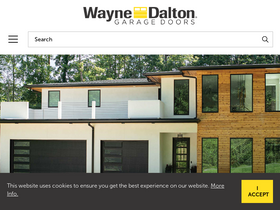 'wayne-dalton.com' screenshot