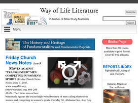 'wayoflife.org' screenshot