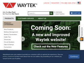 'waytekwire.com' screenshot