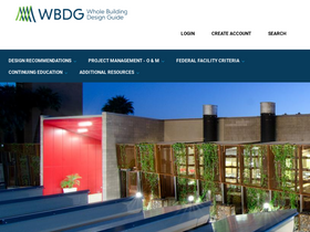 'wbdg.org' screenshot