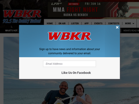 'wbkr.com' screenshot