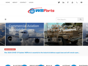 'wbparts.com' screenshot