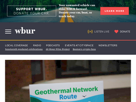 'wbur.org' screenshot