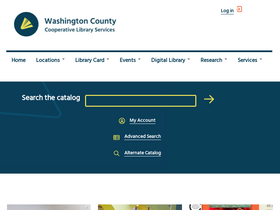 'wccls.org' screenshot