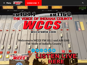 'wccsradio.com' screenshot