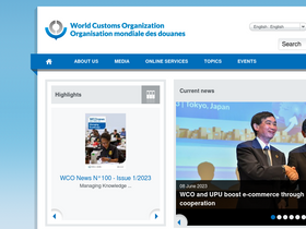 'wcoomd.org' screenshot