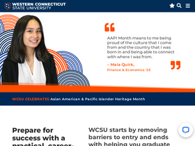 'wcsu.edu' screenshot