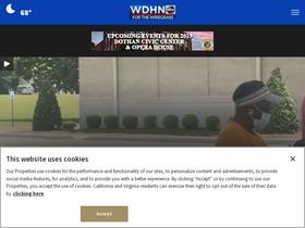 'wdhn.com' screenshot