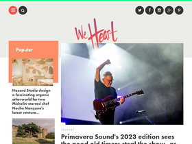 'we-heart.com' screenshot